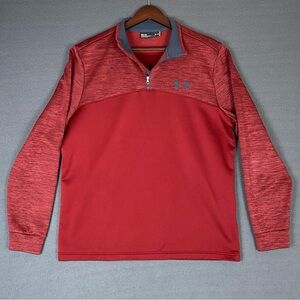 Under Armour Sweatshirt Mens‎ M 1/4 Zip Pullover Loose Fit Athletic Activewear